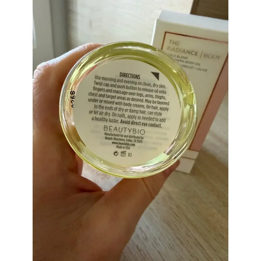 $60 New Beautybio The Radiance Body Oil